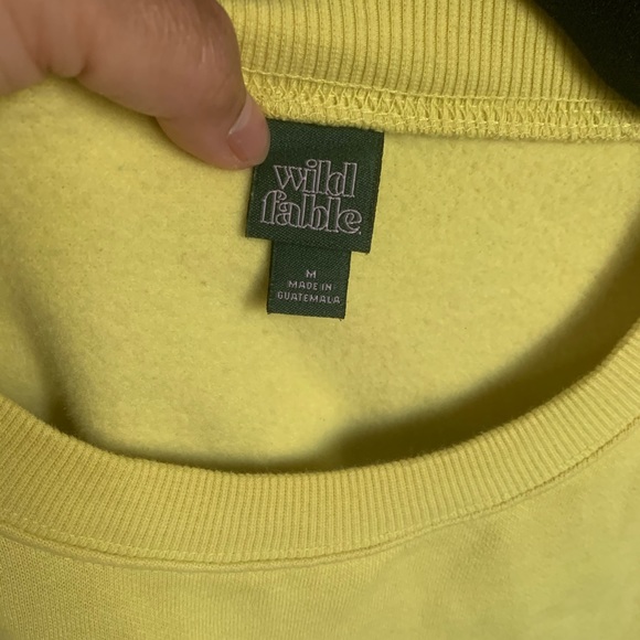 Wild fable crop sweat shirt - Picture 2 of 2